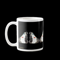 Lady in Hat mugs