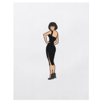 Lady in Midi Skirt flyers by frengi Lady in Midi Skirt flyers
