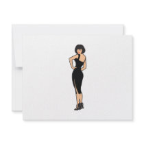 Lady in Midi Skirt invitations by frengi Lady in Midi Skirt invitations