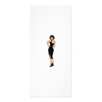 Lady in Midi Skirt rack cards by frengi Lady in Midi Skirt rack cards