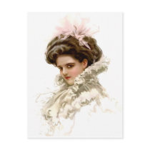 Lady in Profile Postcard