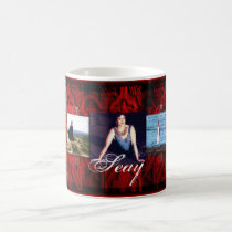 Lady In Red mugs
