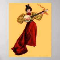 Lady In Red Poster