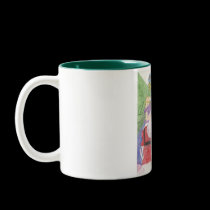 Lady In Tha Garden mugs