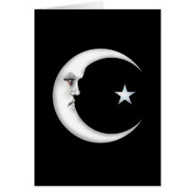 Lady in the Moon Cards