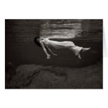 Lady in the Water Greeting Cards