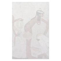 Lady In Toilet By Maler Der Grabkammer Des Zeserke Custom Stationery