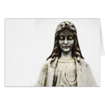 Lady in Veil Note Card