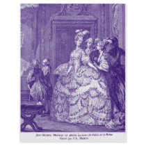 Lady in Waiting to Marie Antoinette Flyer Design