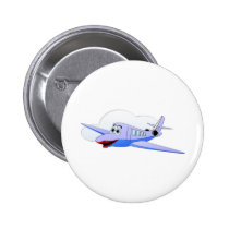 Lady Jet Cartoon buttons