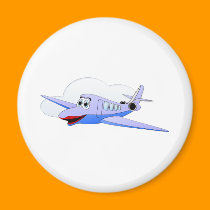 Lady Jet Cartoon magnets