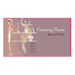 Lady Jewelry Shopping Business Cards business cards