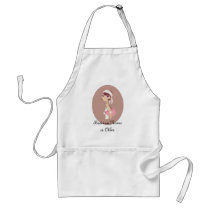 Lady Jewelry Shopping Customizable Items Aprons