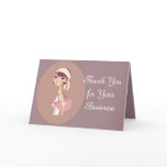Lady Jewelry Shopping Customizable Items Card