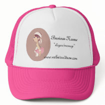 Lady Jewelry Shopping Customizable Items Trucker Hats