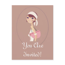 Lady Jewelry Shopping Customizable Items postcards by mrssocolov2 Lady Jewelry Shopping Customizable Items postcards