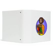 Lady Kwanzaa Candles Binders