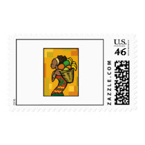Lady Kwanzaa Postage