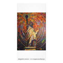 lady liberty as photo card photo cards