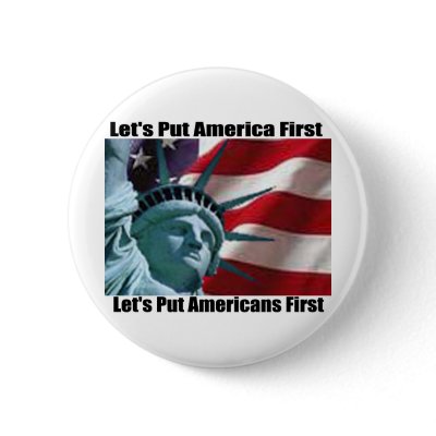 Lady Liberty button by madmaler