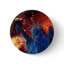 Lady Liberty Buttons