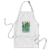 Lady Liberty Distressed aprons