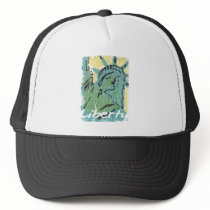 Lady Liberty Distressed hats