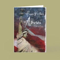 Lady Liberty-Fourth of July cards