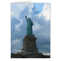 Lady Liberty Greeting Cards