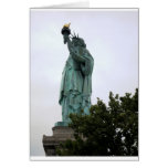 Lady Liberty in New York Harbor Greeting Cards Lady Liberty in New York Harbor Greeting Cards