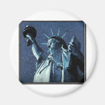 Lady Liberty in the Evening Refrigerator Magnet