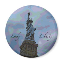 Lady Liberty magnets by summer2001 Lady Liberty magnets