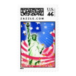 Lady Liberty, New York postage