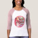 Ladies 3/4 Sleeve Raglan (Fitted)