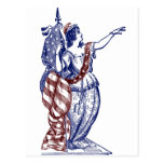 Lady Liberty Post Card