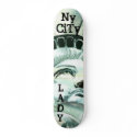 Lady Liberty sun rise card5, LADY, NyCiTy skateboards