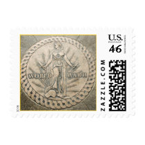 Lady Liberty World War II Memorial  Wash DC postage