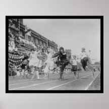 Lady Low Hurdle Race in Washington, DC 1922 Poster