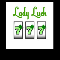 Lady Luck 4 leaf Clover 777 Baby Doll Shirt