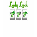 Lady Luck 777 , Ladies Spaghetti Top Fitted Shirt