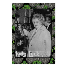 Lady Luck Business Card Template