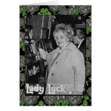 Lady Luck card