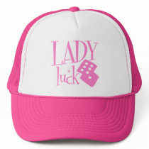 Lady Luck Dice hats by euchretshirts Lady Luck Dice hats