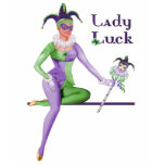 Lady Luck Harlequin T Shirt