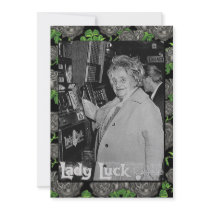 Lady Luck Custom Invites
