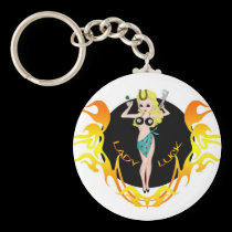 Lady Luck  Keychain keychains