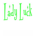 Lady Luck Lime Green Tank Top t-shirts
