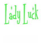 Lady Luck Lime Green Tank Top