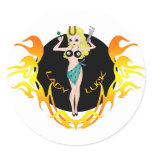 Lady Luck Stickers