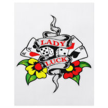 Lady Luck Tattoo flyers by Mustang_Lady Lady Luck Tattoo flyers